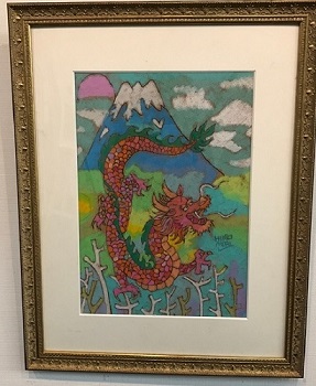 龍絵画名入れギフト 縁起物名入れ 記念品 綿の実工房