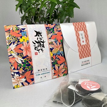 卒園卒業祝記念品【紅茶名入れ】：　名入れギフト・名入れ記念品　綿の実工房