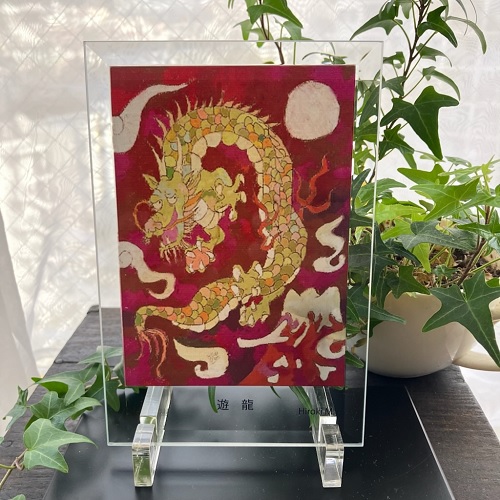 森浩毅　絵画　インテリアガラス絵