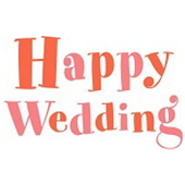 uHappyWeddingvOX꒤gfUC Mtg LOi Ȃ̎H[