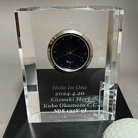 時計名入れ記念品 ゴルフ ホールインワン達成記念 エイジシュート達成記念