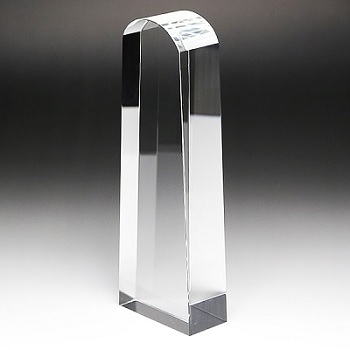 クリスタルトロフィー　名入れ記念品　CR-26
