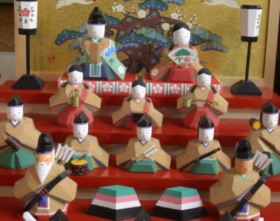 古い一刀彫　木彫の雛人形 五月人形伊予一刀彫り木彫・雛人形伊予一刀彫り木彫・兜伊予