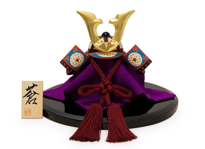 兜 蒼（そう） 五月人形伊予一刀彫り木彫り 南雲 綿の実工房