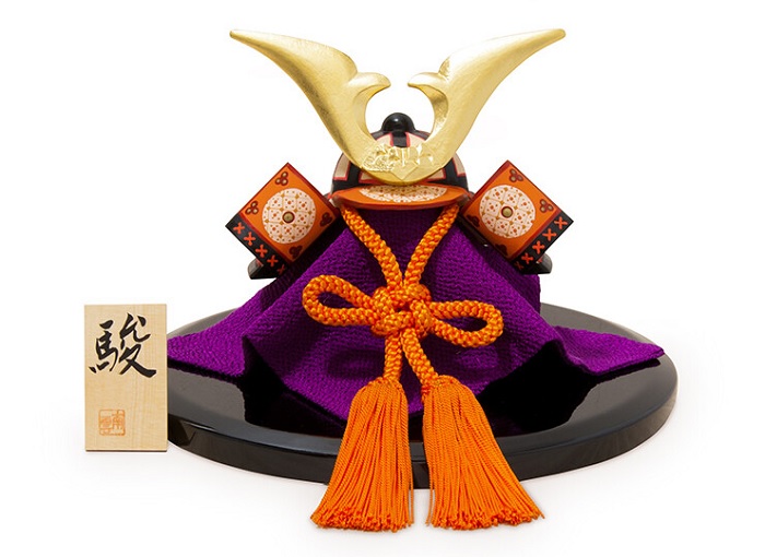 兜 駿（しゅん） 五月人形伊予一刀彫り木彫り 南雲 綿の実工房