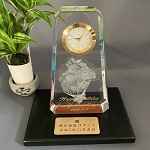時計名入れ ファンタジー時計 花束 名入れギフト 記念品 綿の実工房