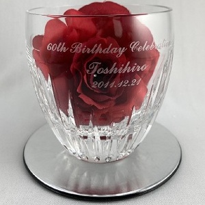 ラックヌーボー コースター 銀色 シルバー 丸型 バカラグラス 綿の実工房