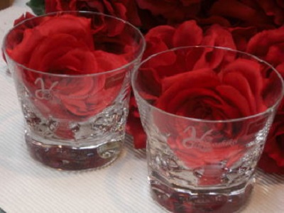 側面名入れ バカラグラス名入れ ベルーガタンブラー ロックグラス オールドファッショングラス baccarat ペアグラス 名入れギフト 記念品 贈り物 綿の実工房