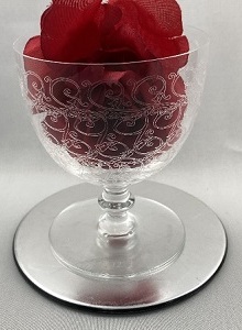 ローハンワイングラス バカラグラス名入れ Baccarat 台座名入れ 名入れギフト・名入れ記念品 綿の実工房