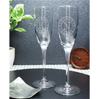 シャンパングラス名入れ記念品