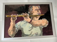 奏でるアート　モリヒロキ原画名入れ