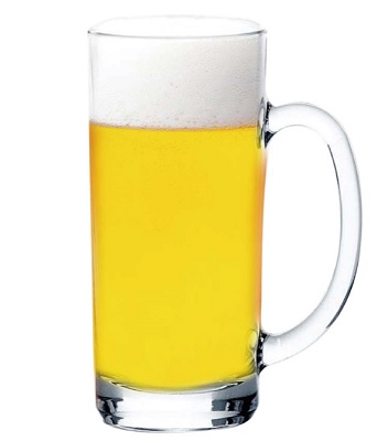 ビールジョッキ名入れ ストレート GL-11 名前入りグラス 名入れギフト 名入れ記念品 綿の実工房