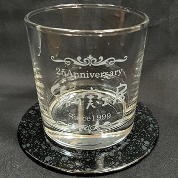 ロックグラス名入れ記念品 WA-1 大量注文 オリジナルギフト 綿の実工房