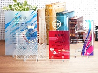 PS-8 ガラス盾 サイズミニ・特小・小・中・大