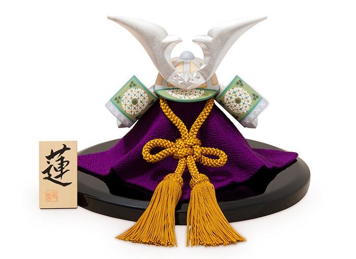 兜 蓮（れん） 五月人形 伊予一刀彫 木彫人形 南雲 端午の節句 初節句