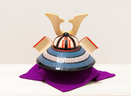 兜 蒼（そう） 背面 五月人形 伊予一刀彫 木彫人形 南雲 端午の節句 初節句