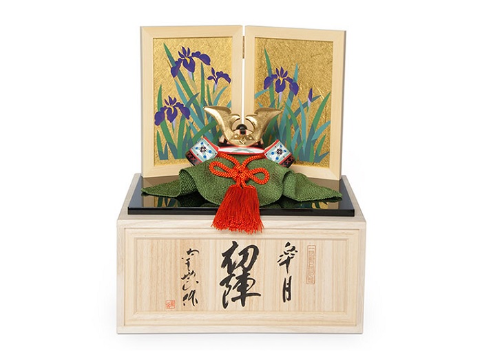 初陣 五月人形 伊予一刀彫 木彫人形 南雲 端午の節句 初節句