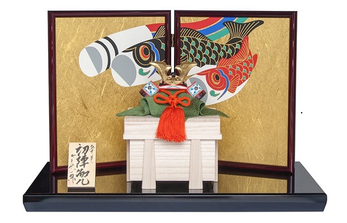 初陣兜 五月人形 伊予一刀彫 木彫人形 南雲 端午の節句 初節句