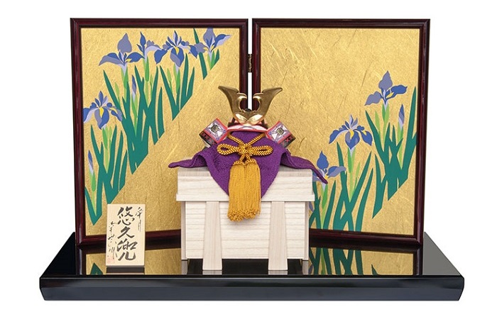 悠久兜 五月人形 伊予一刀彫 木彫人形 南雲 端午の節句 初節句